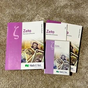 Math U See Zeta Instruction & Student Set